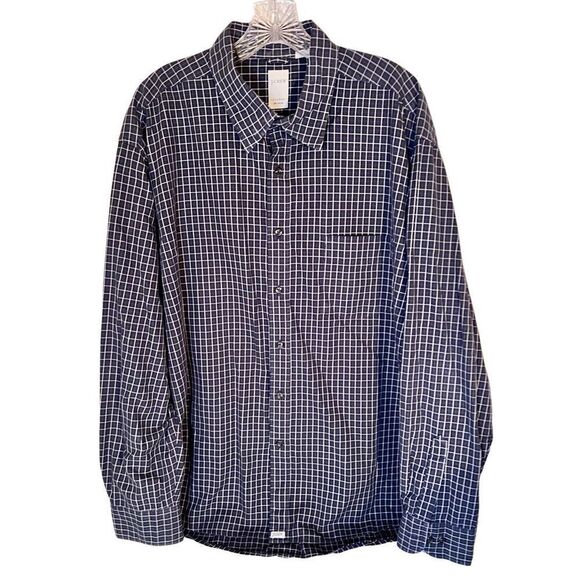 J. Crew Button-Up Check Shirt Mens XL Blue Preppy. - Picture 1 of 4